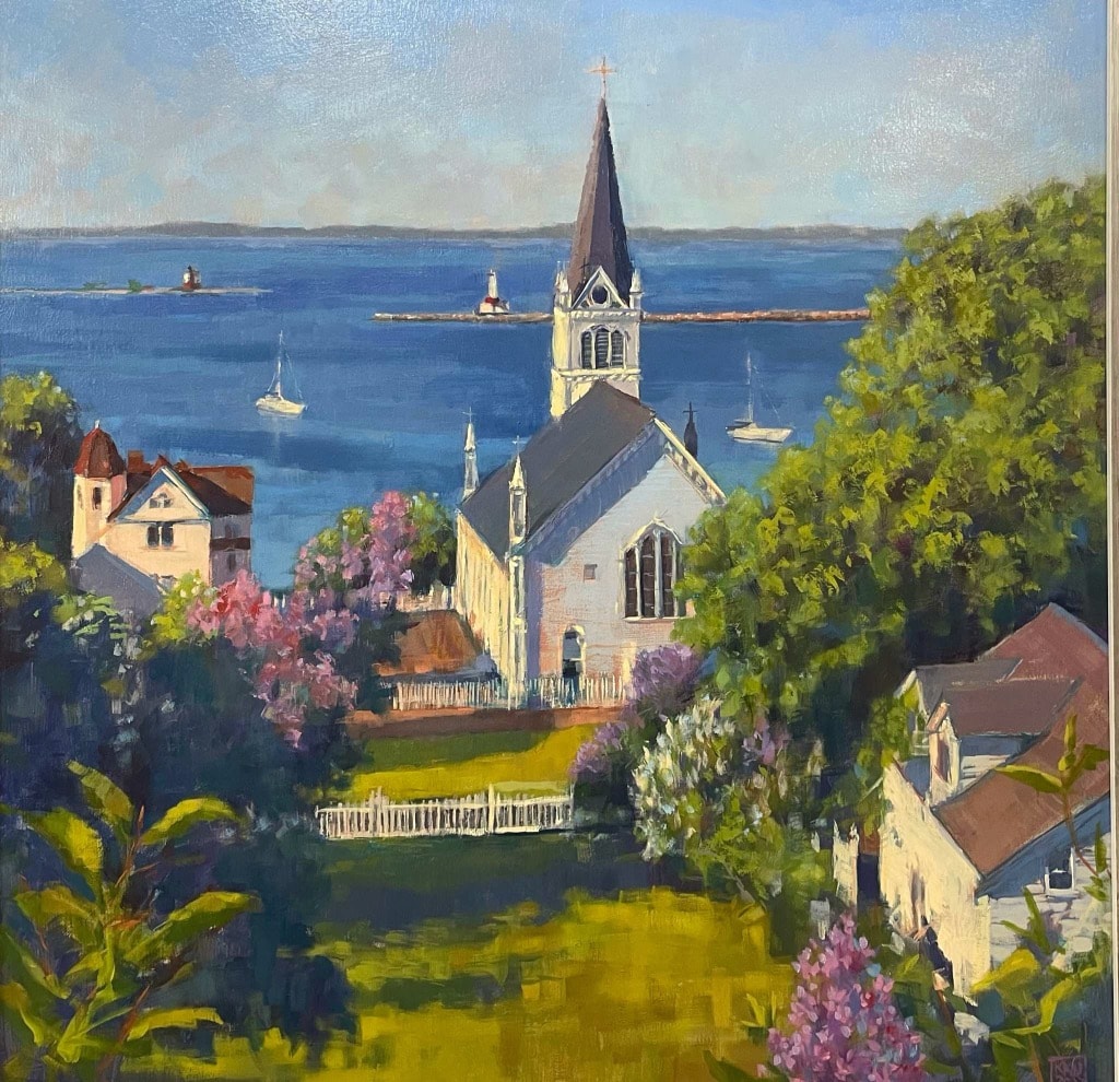 Landscapes paintings by Kristin K Hosbein